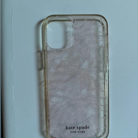 Kate spade case iPhone 12 mini, island leaf pink - Picture 2 of 2